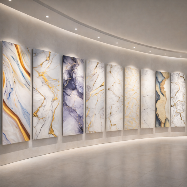 ألواح بديل الرخام PVC